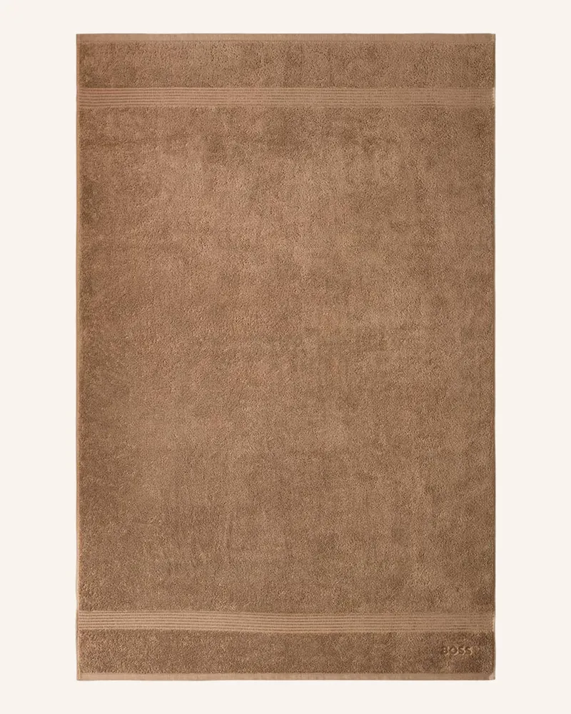HUGO BOSS Badetuch Loft braun Camel
