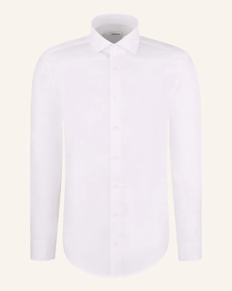 Seidensticker Business Hemd Slim Fit weiss Weiss