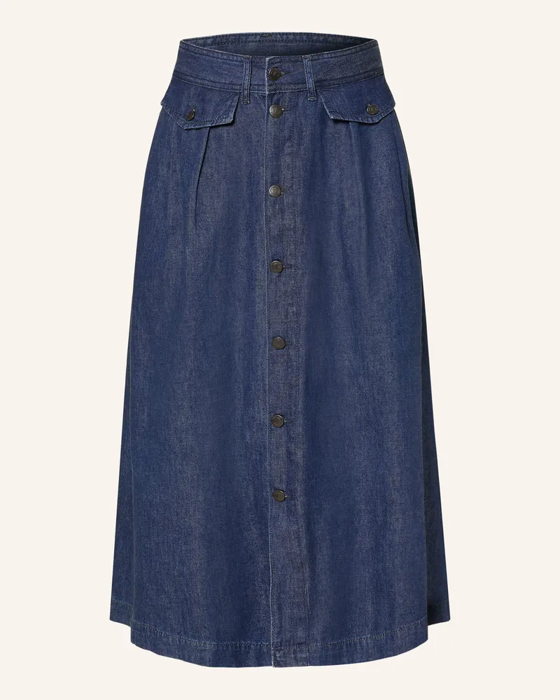 Herrlicher Jeansrock Peony blau Blau