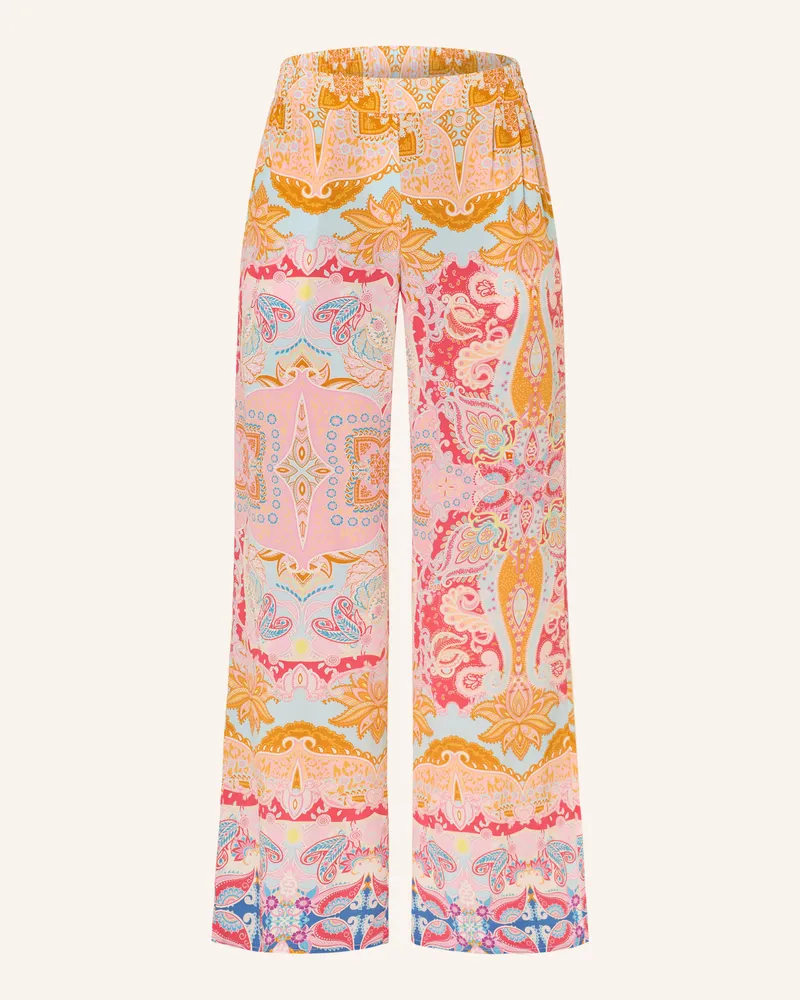 Princess goes Hollywood Marlenehose aus Seide Rosa