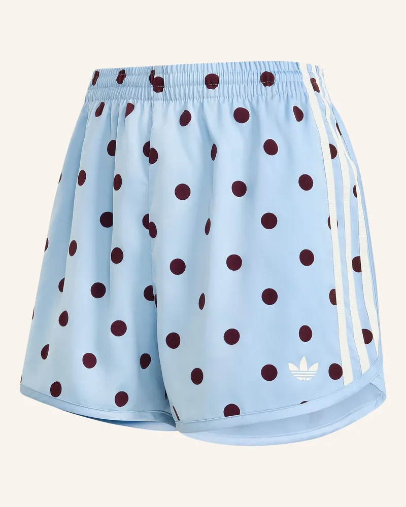 adidas Shorts Polka Dots Sprinter blau Hellblau