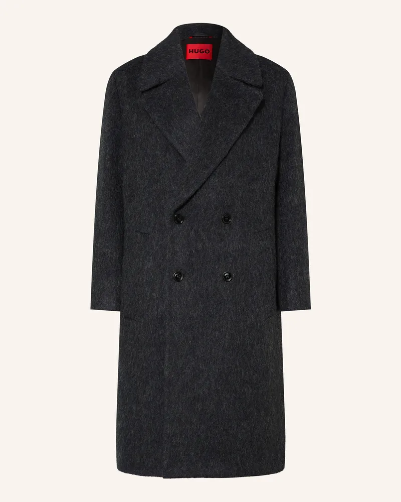 HUGO BOSS Cabanmantel schwarz Schwarz