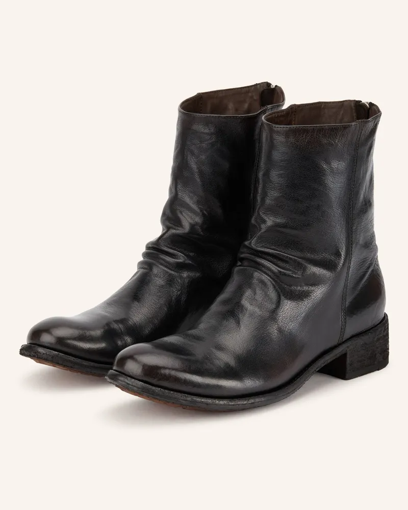 Officine Creative Italia Stiefeletten Lison/069 schwarz Schwarz
