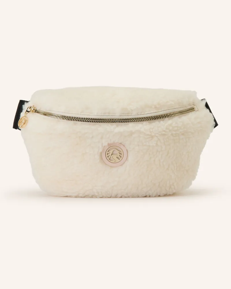 Sportalm Gürteltasche Mit Teddyfell weiss Ecru