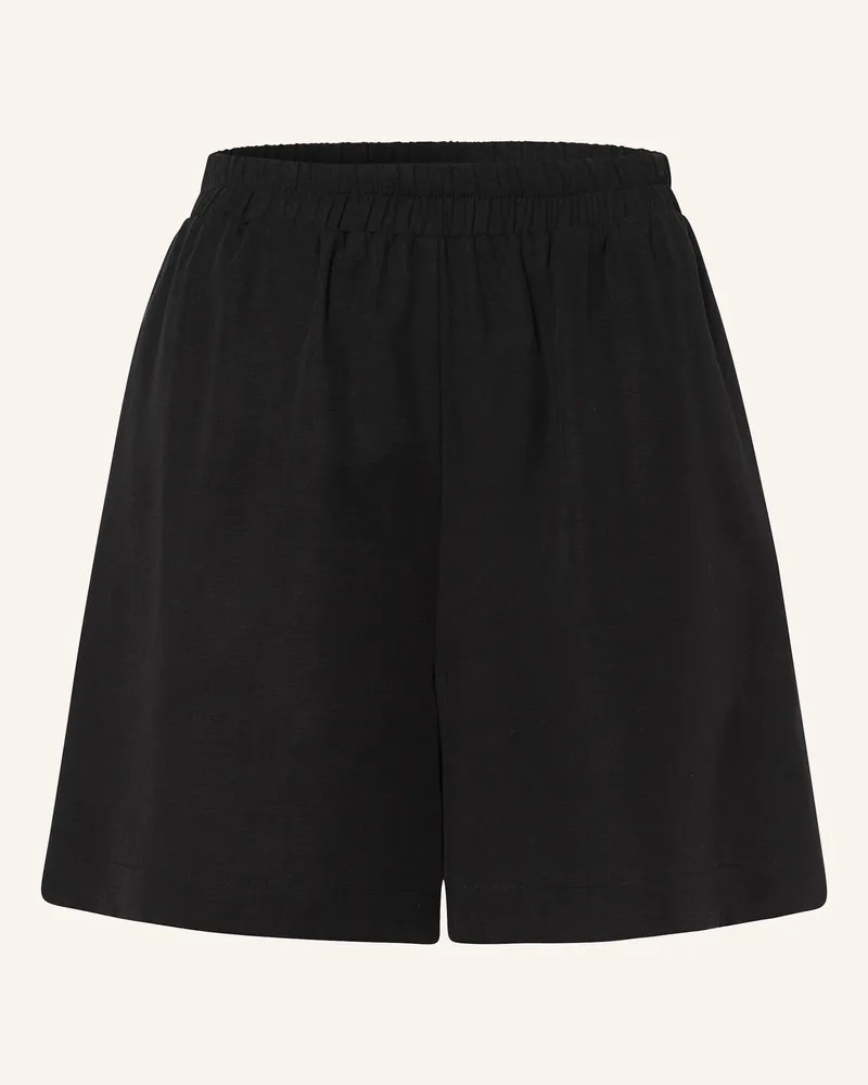 Les Lunes Shorts Ellie Shorts Linen schwarz Schwarz