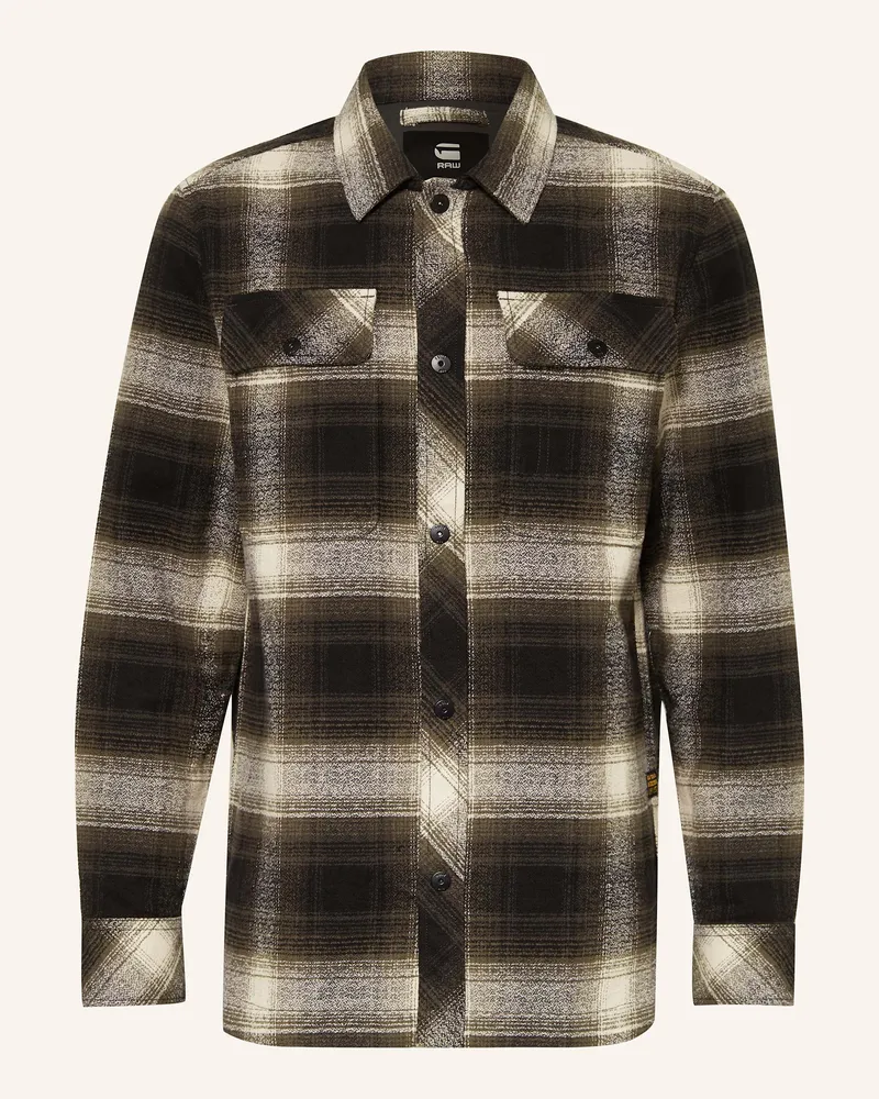 G-STAR RAW Overshirt GPO Schwarz