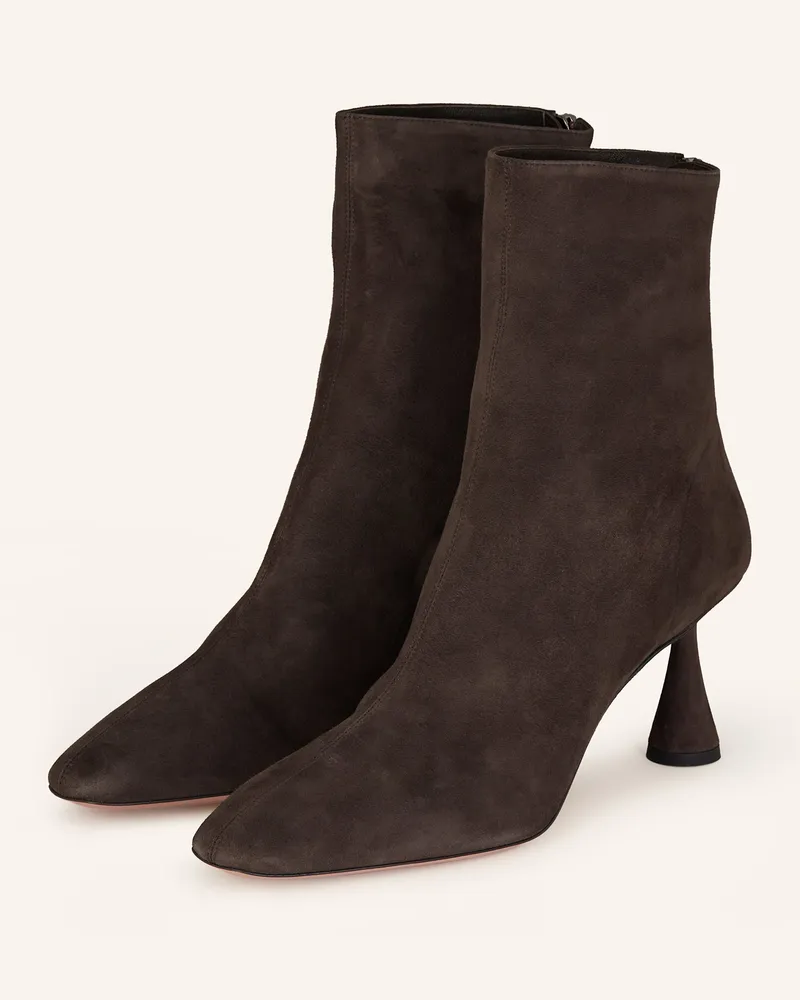Aquazzura Stiefeletten AMORE Dunkelbraun