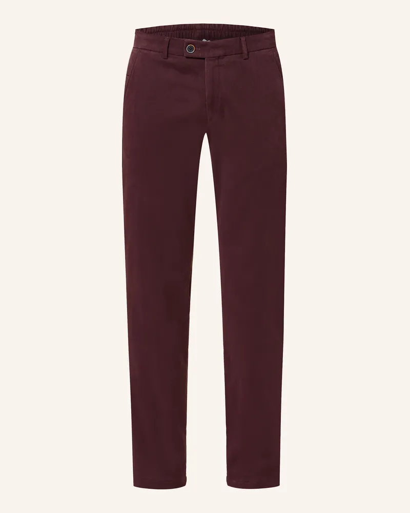 Hiltl Chino Slim Fit Dunkelrot