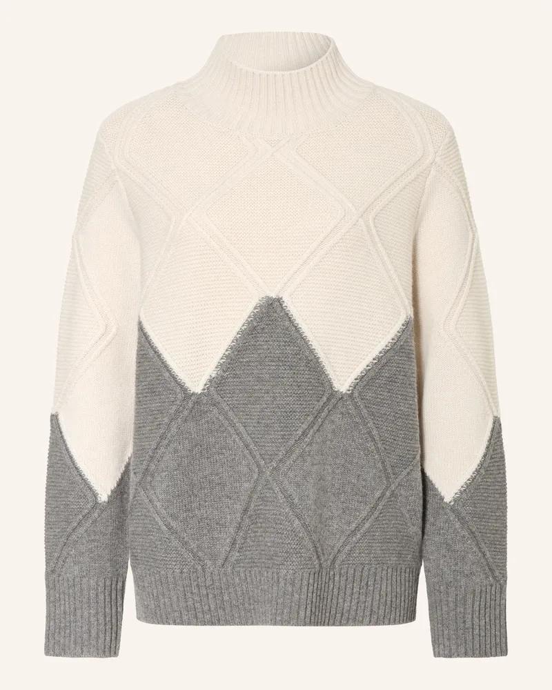 Elena Mirò Pullover weiss Weiss