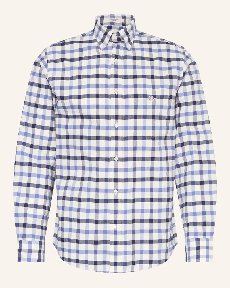 Gant Oxfordhemd Regular Fit blau Dunkelblau
