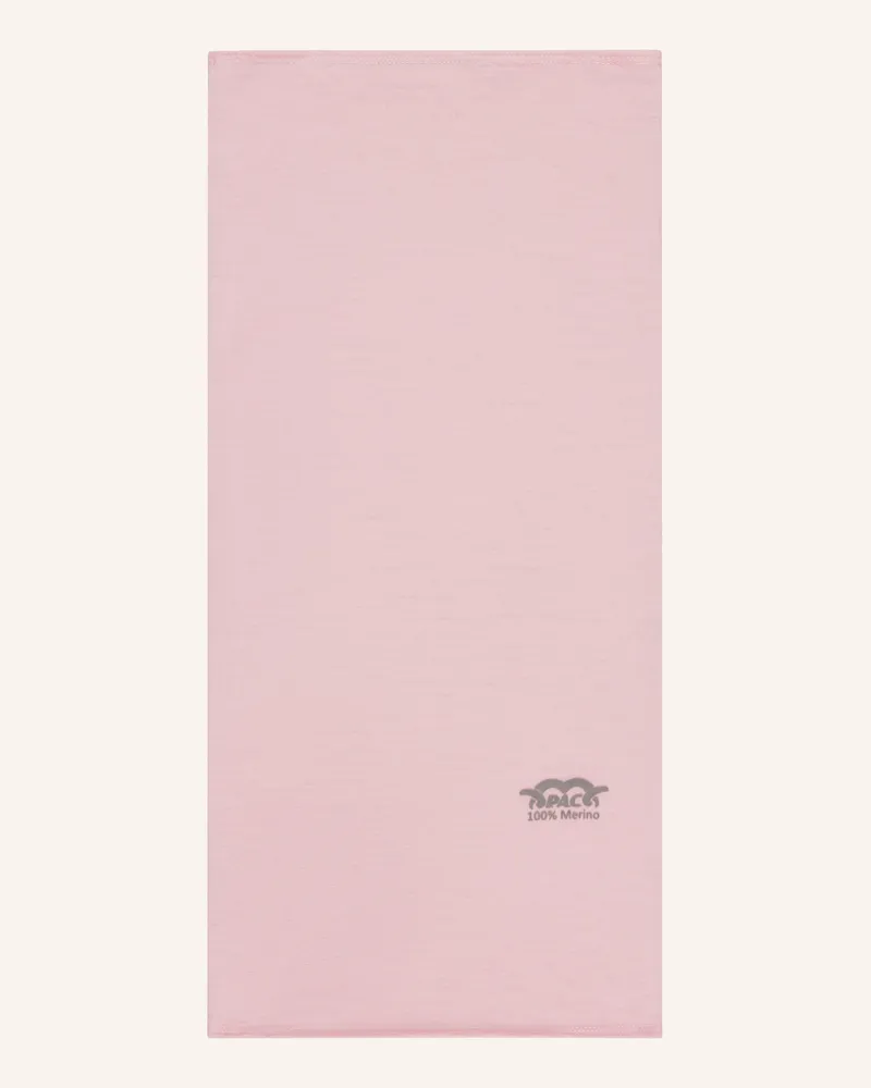 P.A.C. Multifunktionstuch aus Merinowolle Rosa
