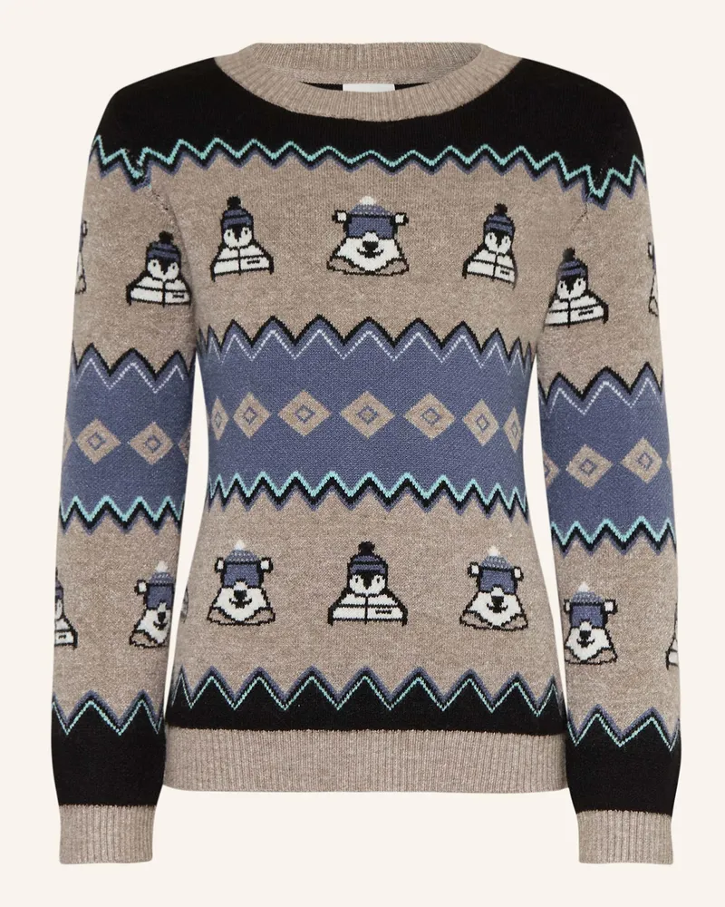 S.Oliver Frottee-Longsleeve Beige