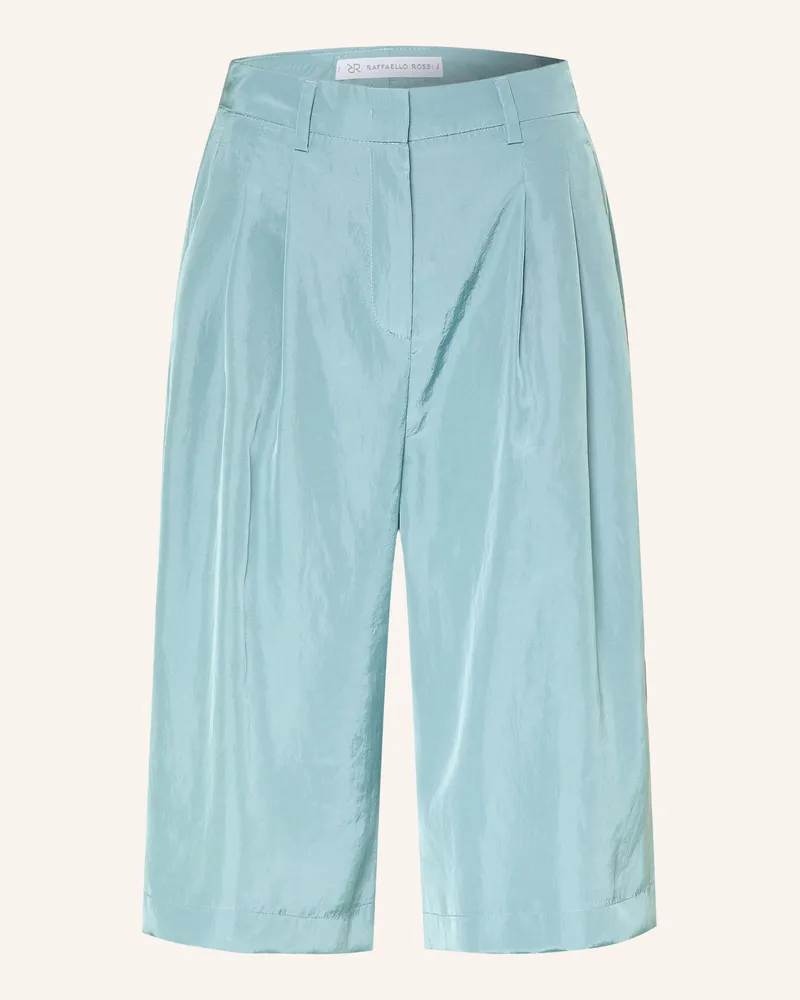 RAFFAELLO ROSSI  Bermudas Malou Aus Satin blau Hellblau