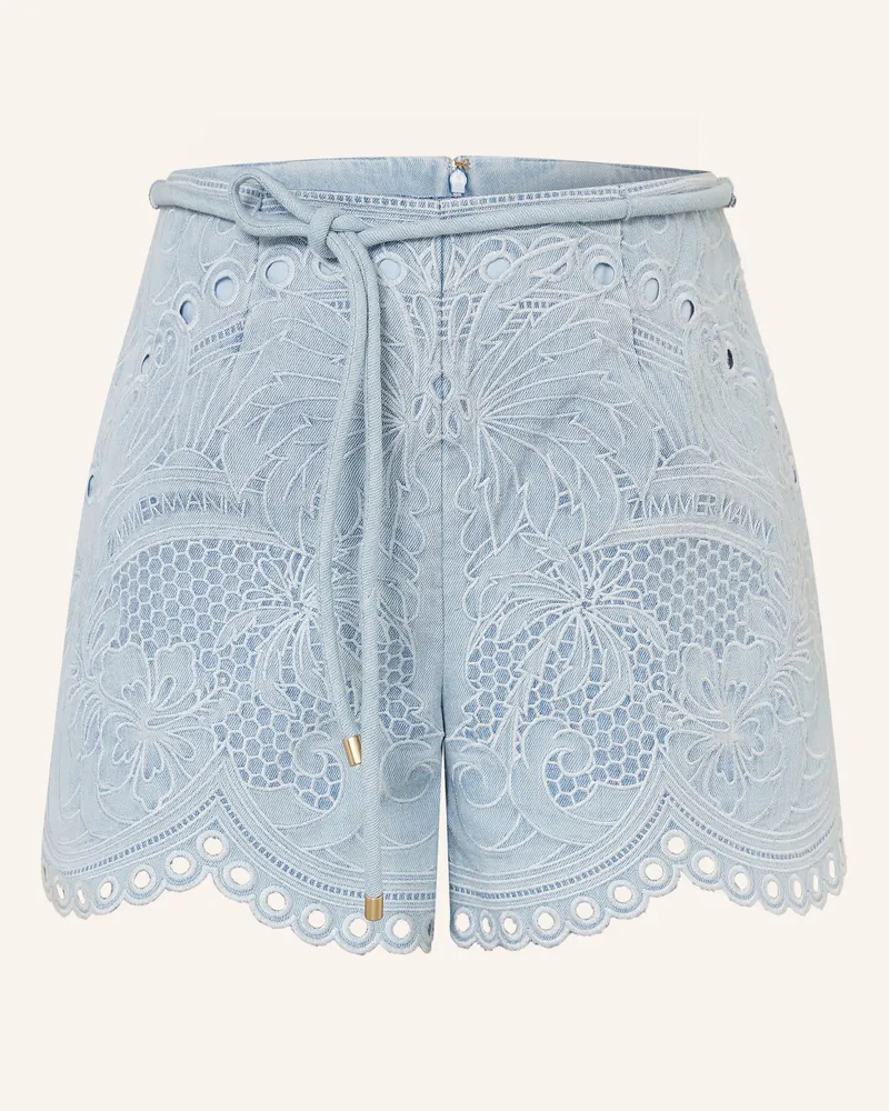 Zimmermann Jeansshorts Daylight blau Hellblau