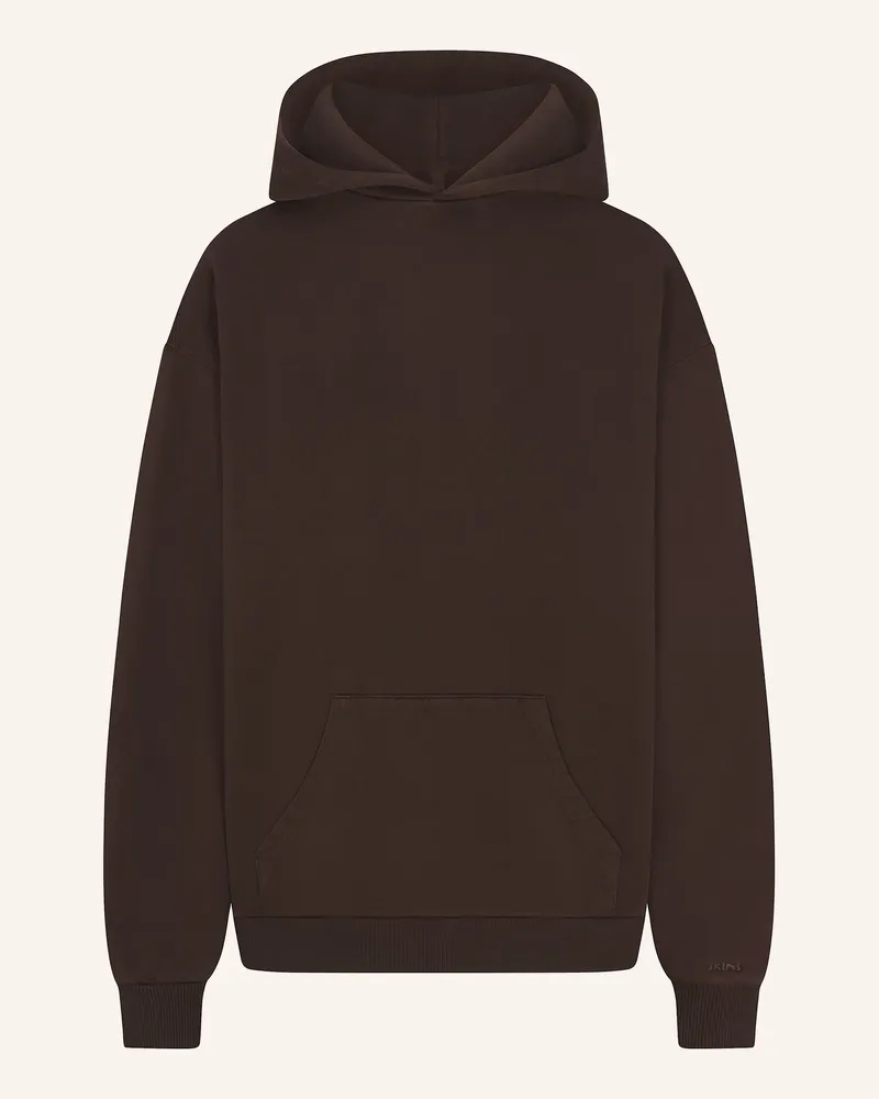 SKIMS Lounge-Hoodie BOYFRIEND FLEECE Espresso