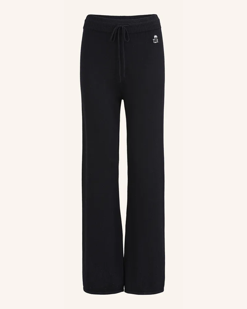 True Religion Strickhose schwarz Schwarz