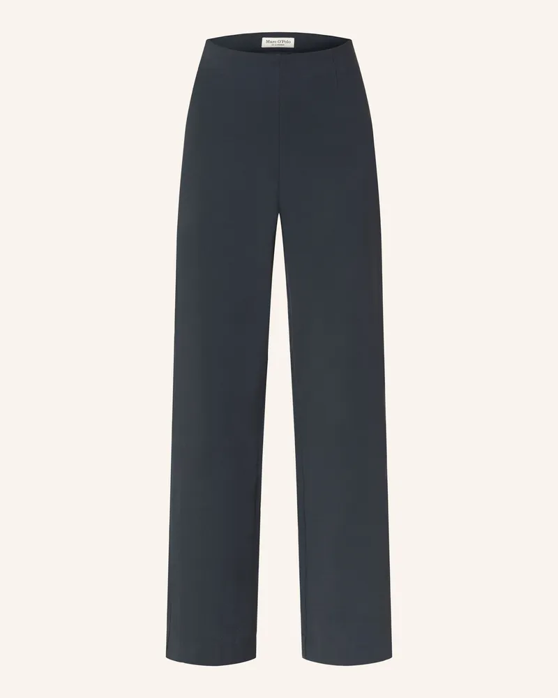 Marc O'Polo Marlenehose Dunkelblau