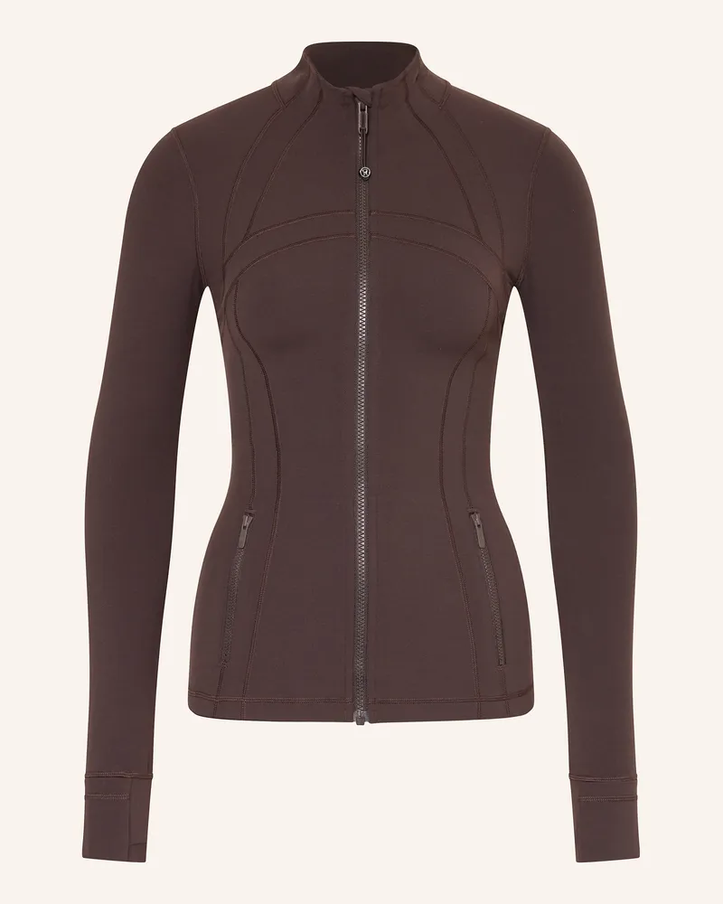 LULULEMON Yoga-Jacke DEFINE Braun