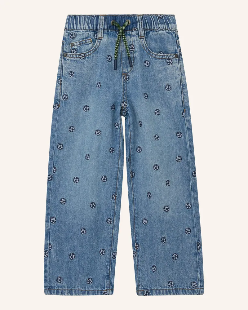 S.Oliver Jeans-Hose Baggy blau Blau