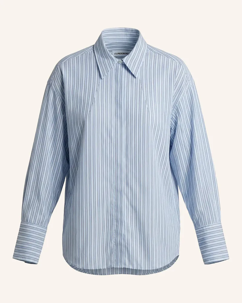 J.Lindeberg Hemd blau Blau