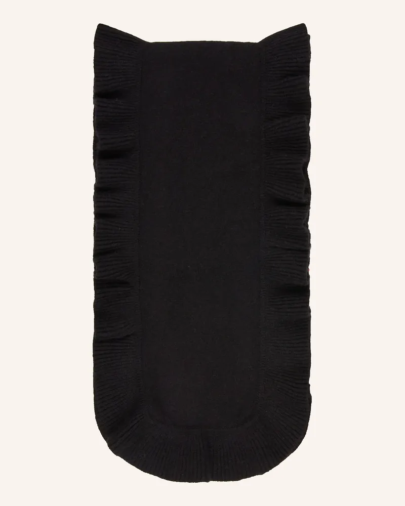 Darling Harbour Schal mit Cashmere Black