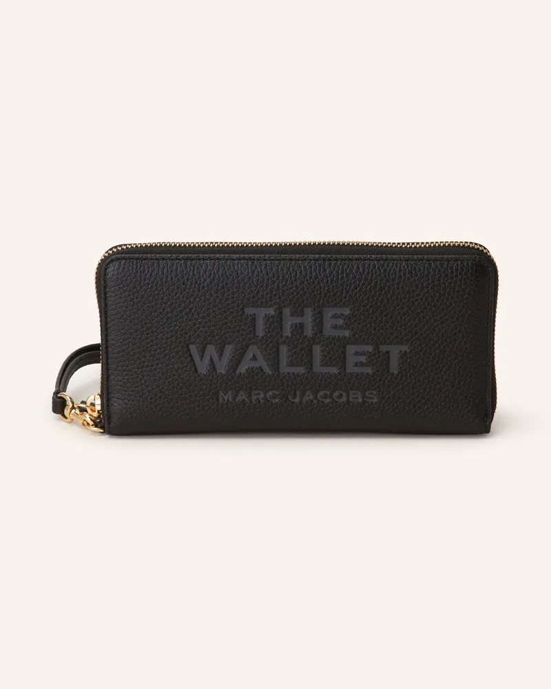 Marc Jacobs Geldbörse The Continental Wallet schwarz Schwarz