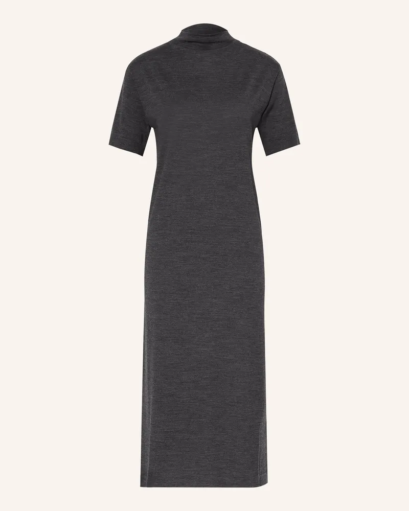 Jil Sander Strickkleid grau Dunkelgrau