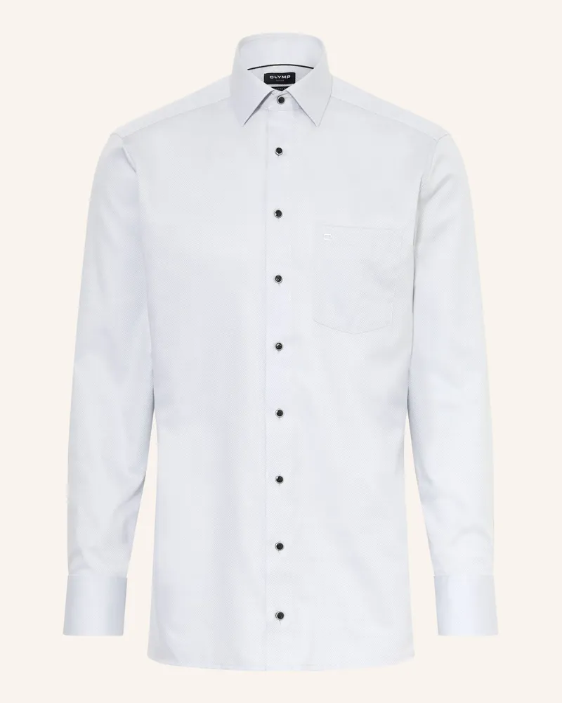 Olymp Hemd Luxor Modern Fit silber Blaugrau