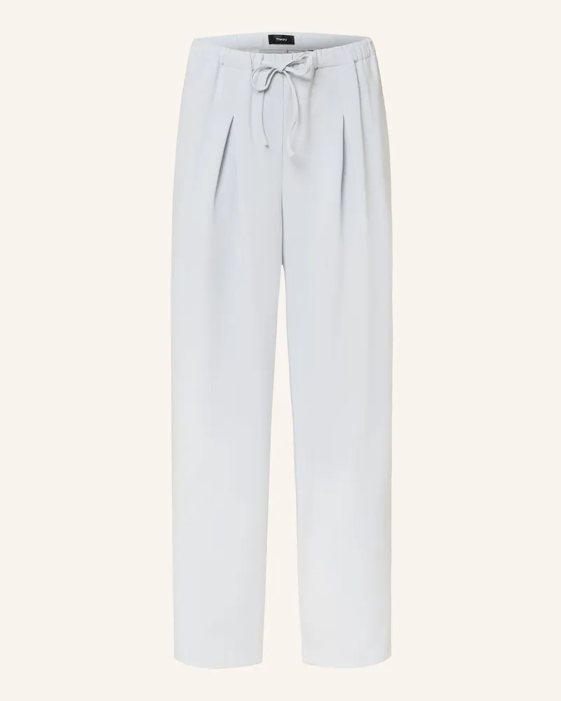 Theory Marlenehose blau Hellblau