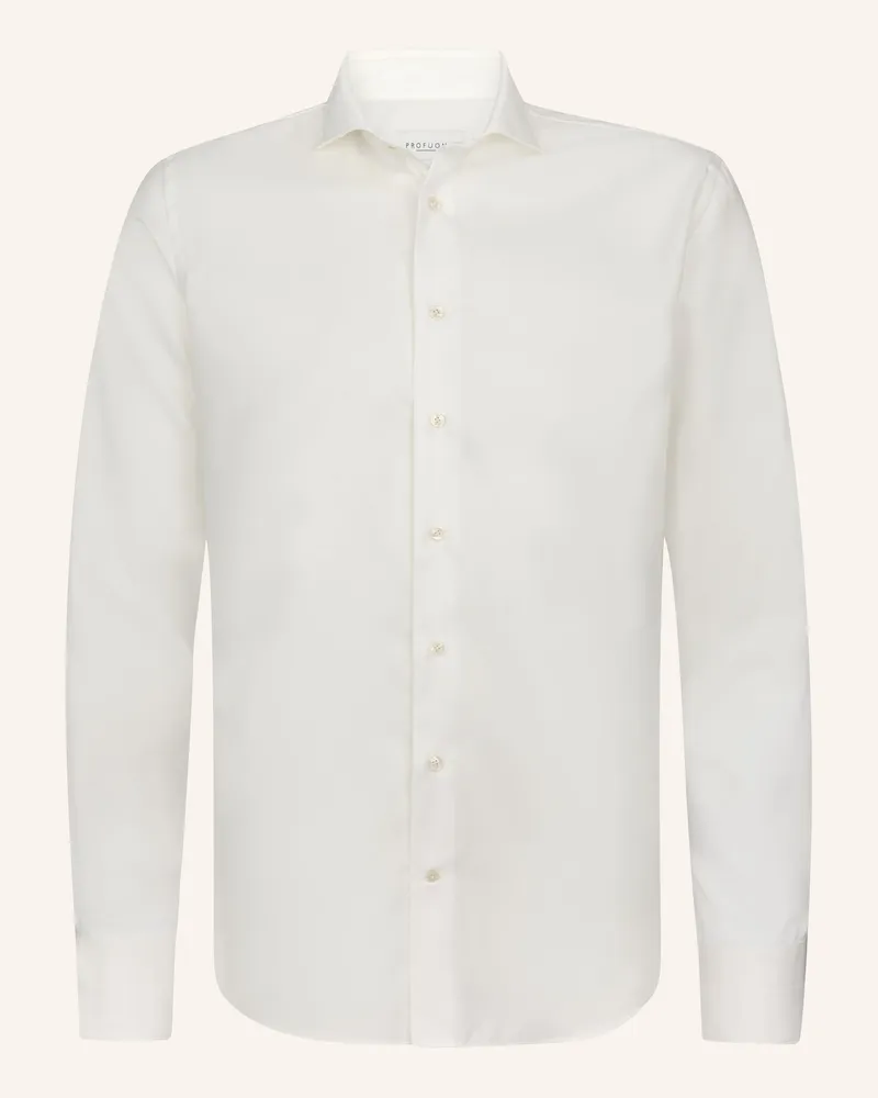 Profuomo Hemd Slim Fit Ecru