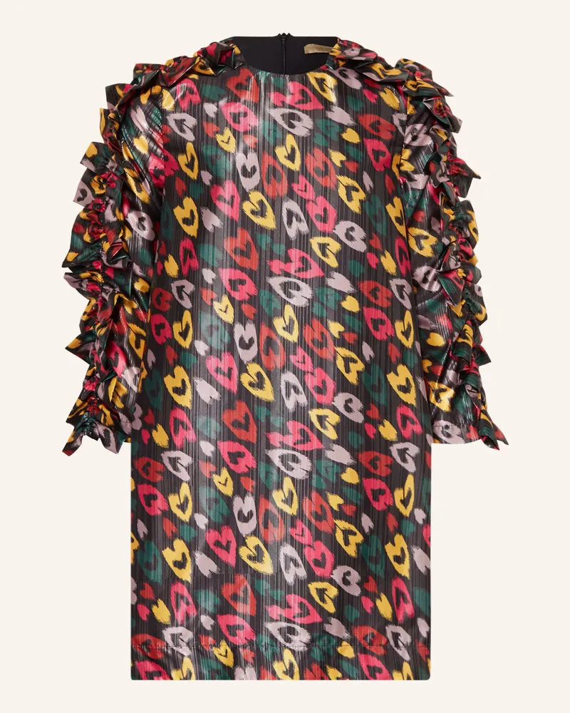 Stella McCartney Kids Kleid Mit Rüschen schwarz 930ag