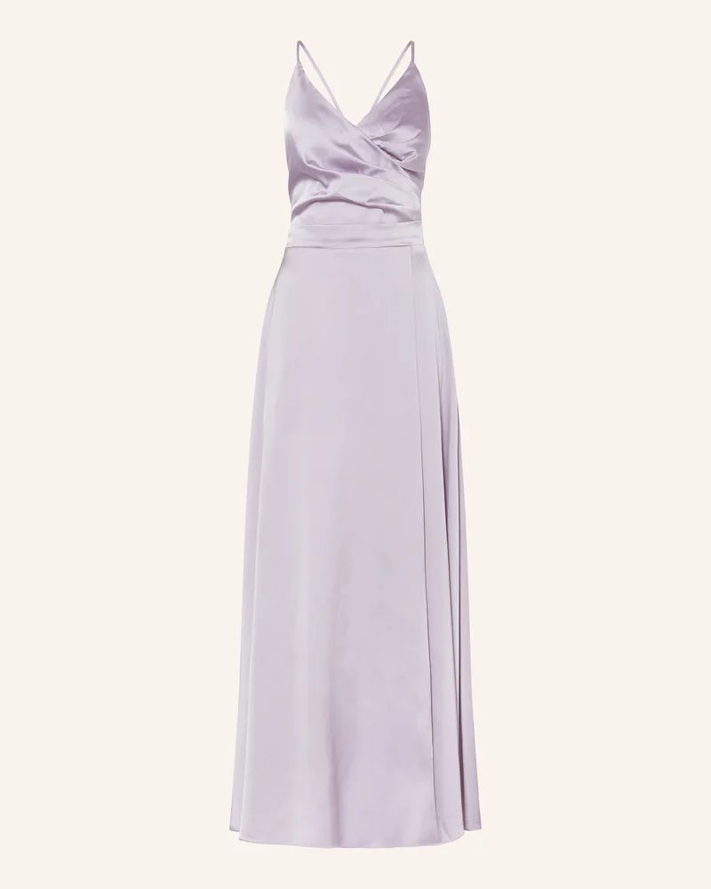 Apart Abendkleid in Wickeloptik Helllila