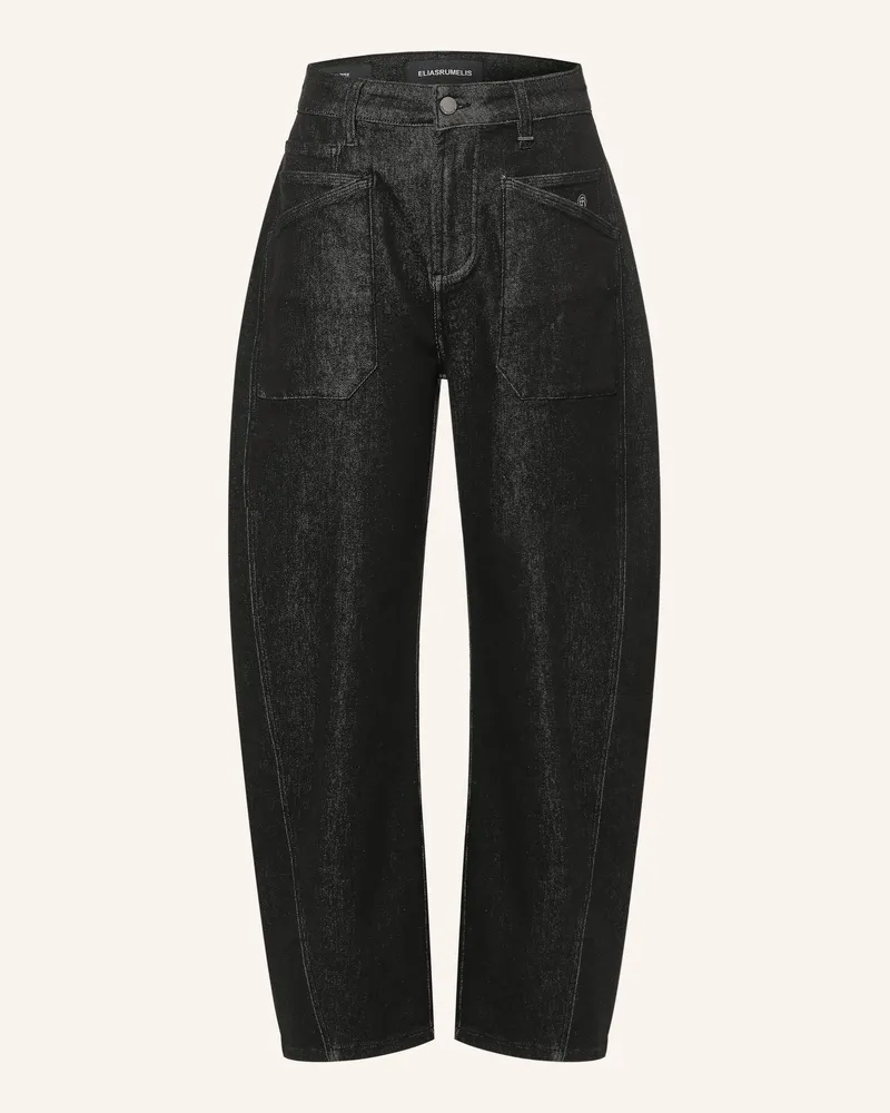 Elias Rumelis Barrel Jeans Isabella schwarz 984