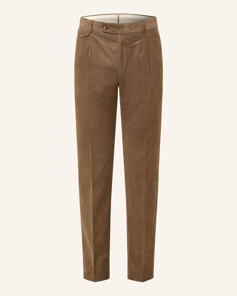 windsor. Anzughose SILVI Shaped Fit aus Cord 210