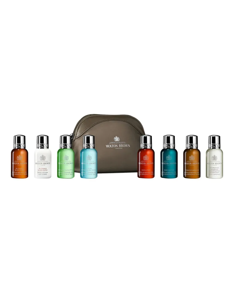 Molton Brown The Classic Explorer Body & Hair Mini Travel Bag Pflege-Set 