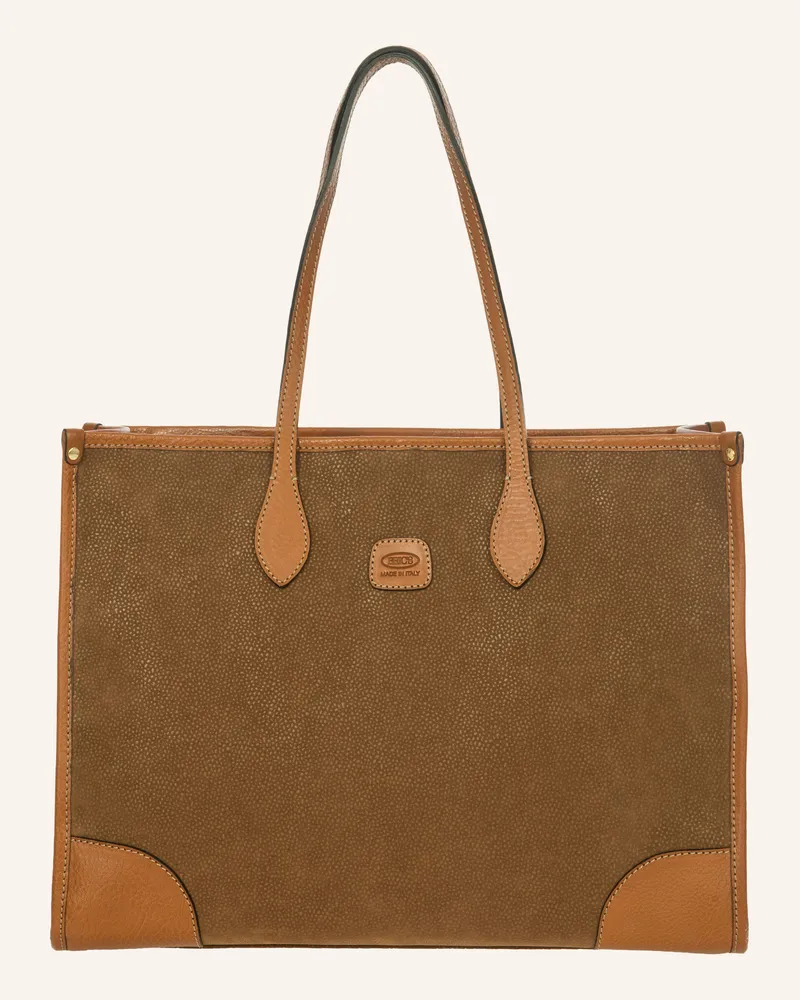 Bric's Shopper Opera Medium Mit Laptop-Fach braun Braun