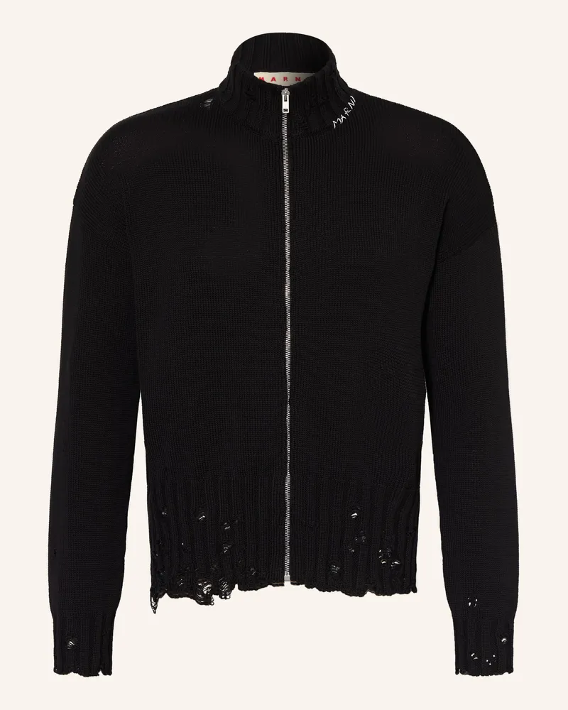 Marni Strickjacke Schwarz