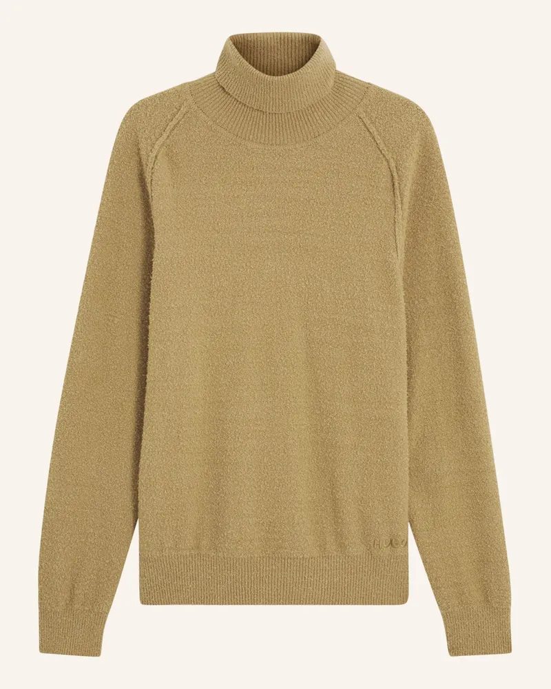 HUGO BOSS Pullover San rudi1 Relaxed Fit beige Beige