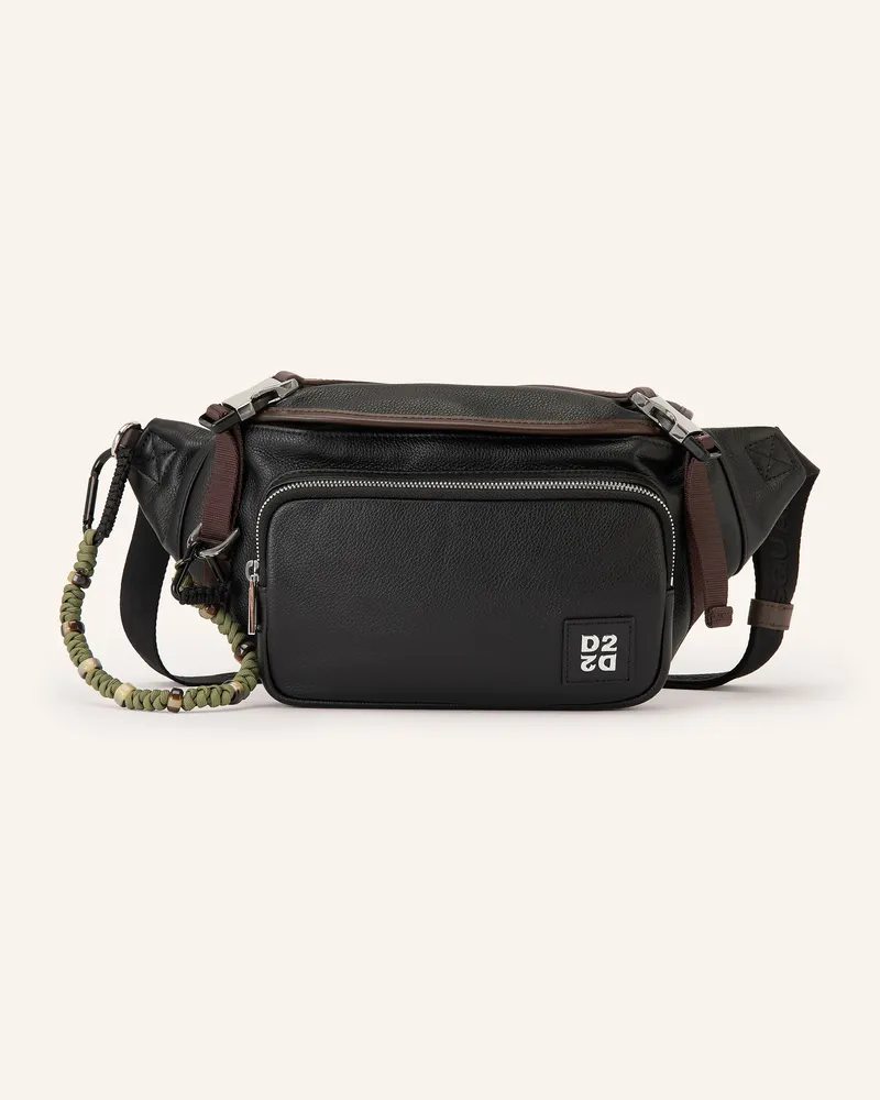 Dsquared2 Gürteltasche schwarz Schwarz