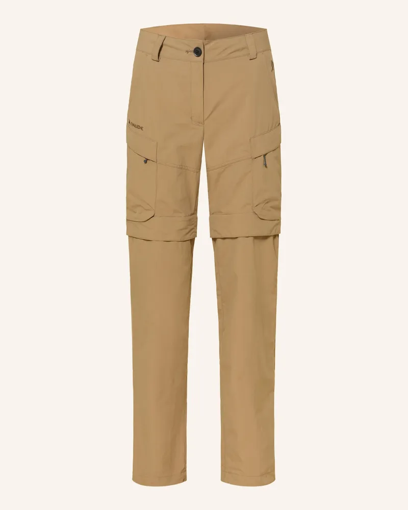 Vaude Zipp-Off-Hose Neyland beige Beige