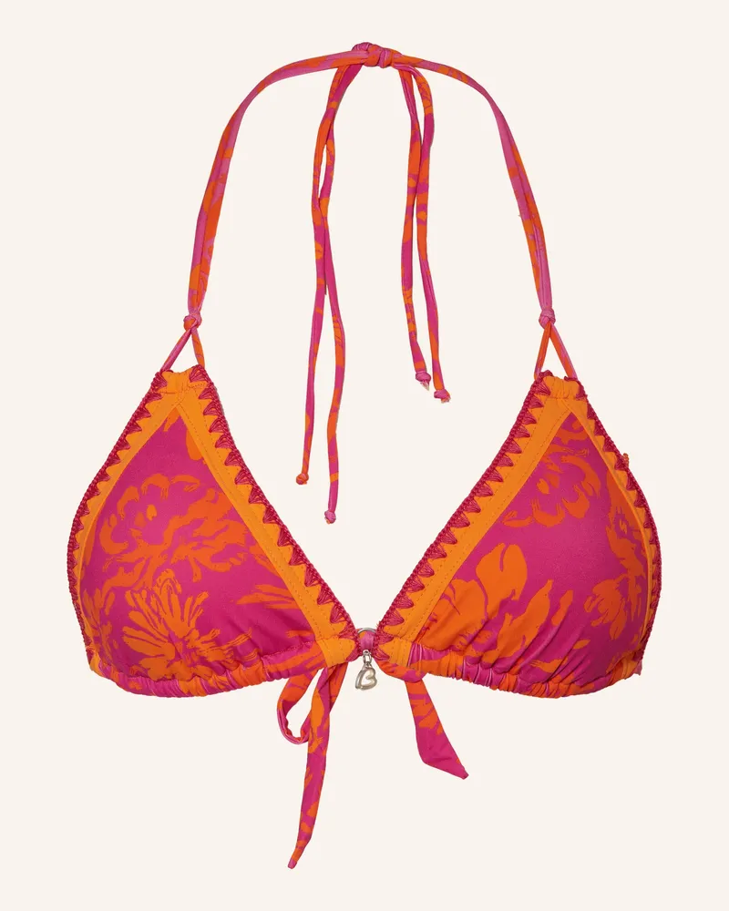 Banana Moon Triangel-Bikini-Top ALTHEA BLUCO Fuchsia