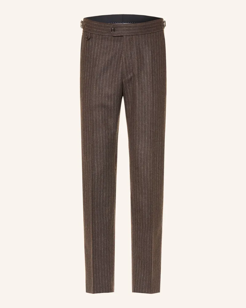Tiger of Sweden Hose Tense Regular Fit braun Dunkelbraun