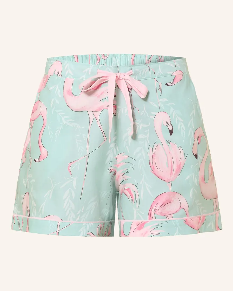 Cyberjammies Schlafshorts Francesca blau Türkis
