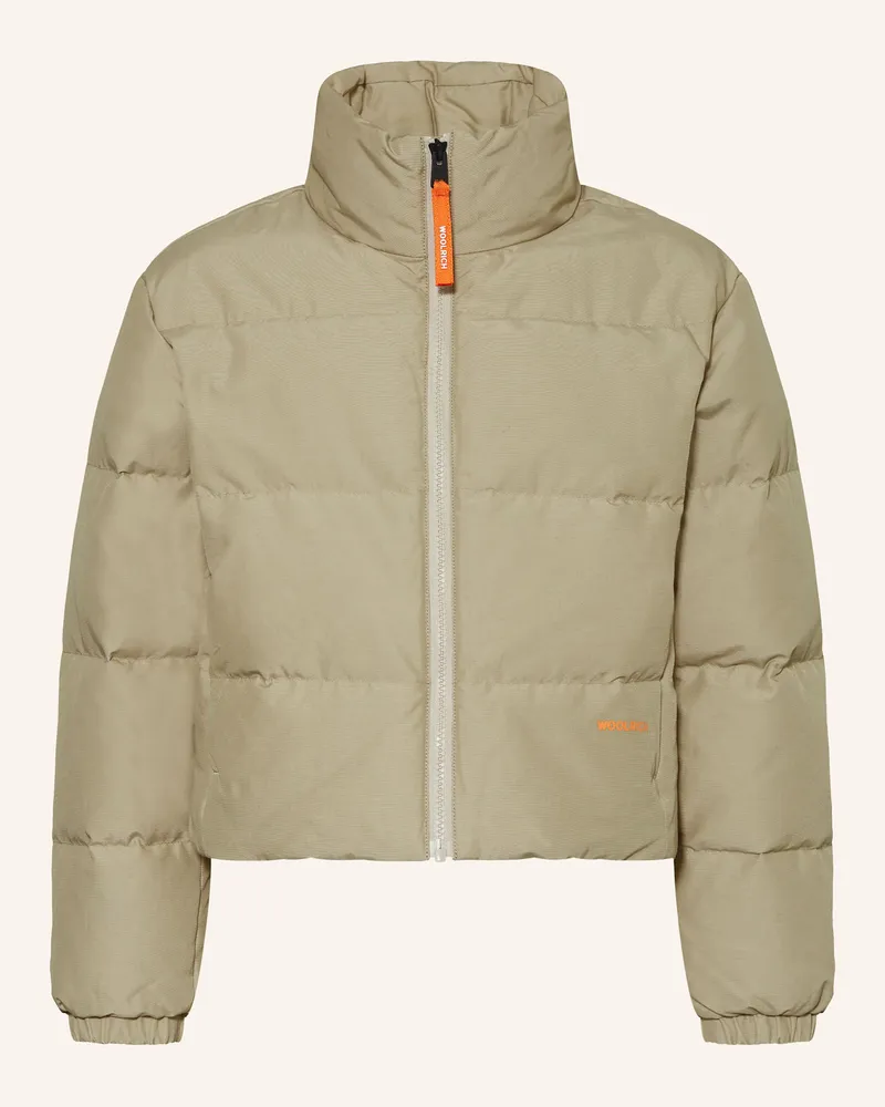 Woolrich Daunenjacke RAMAR Hellbraun