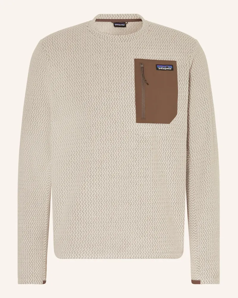Patagonia Fleecepullover r1® Air beige Creme