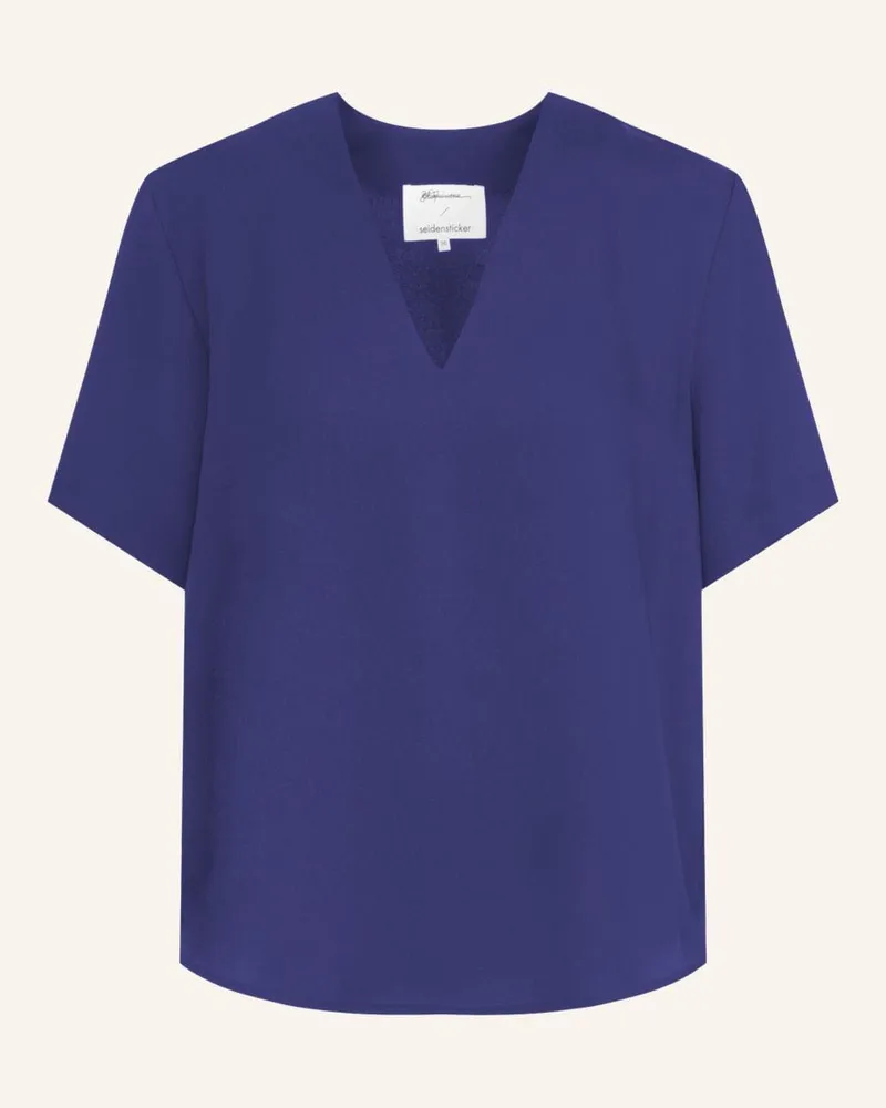 Seidensticker Shirtbluse Blau