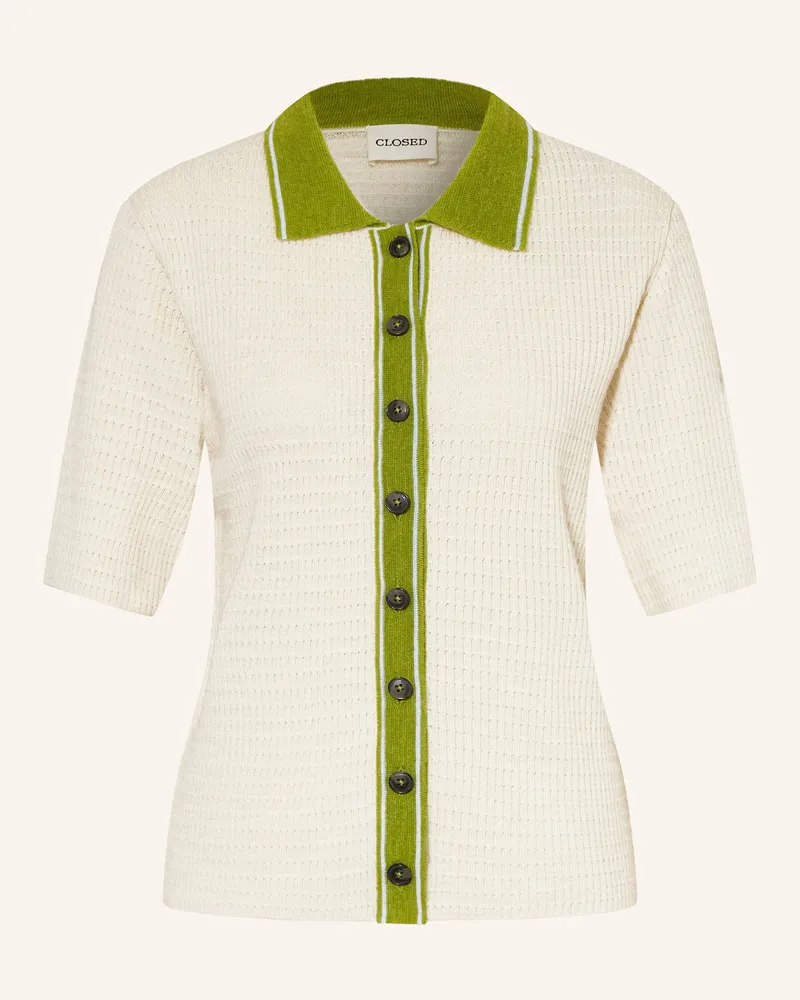 Closed Strickjacke weiss Ecru