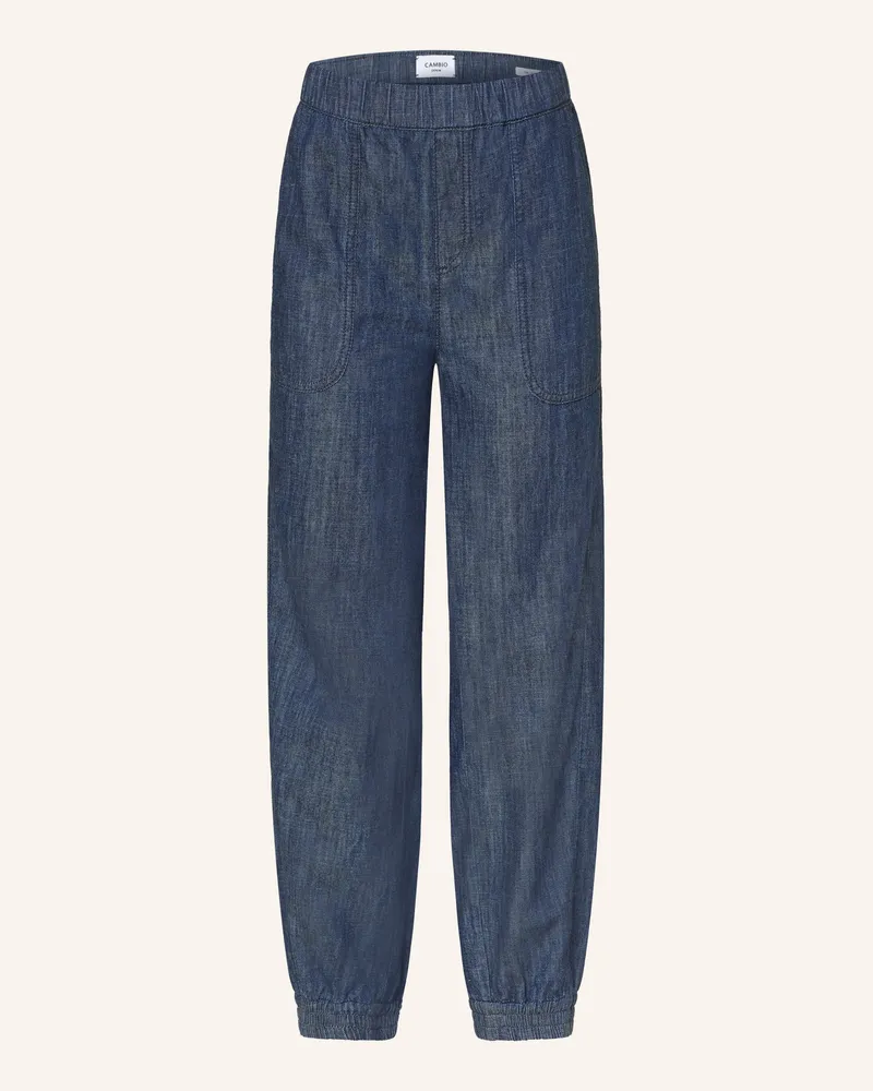 Cambio Hose Odila In Jeansoptik blau Dunkelblau