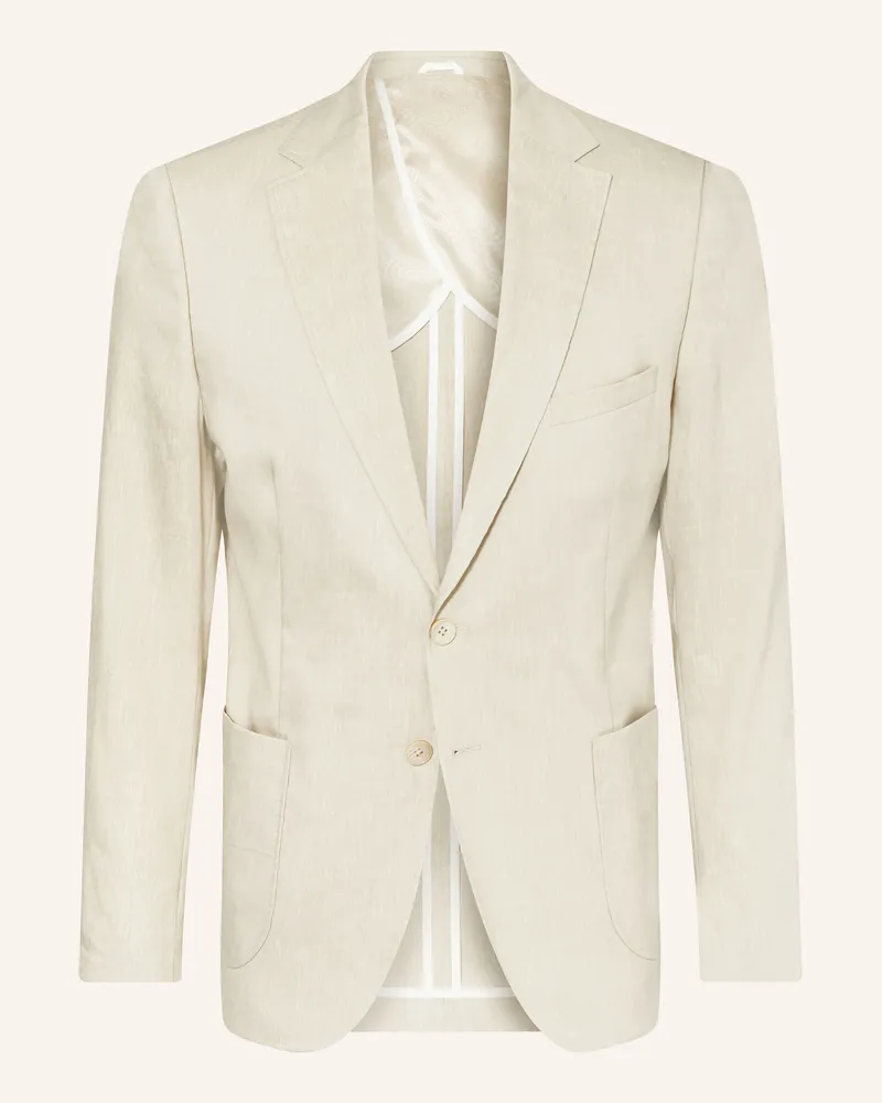 paul Anzugsakko Extra Slim Fit Mit Leinen beige 230