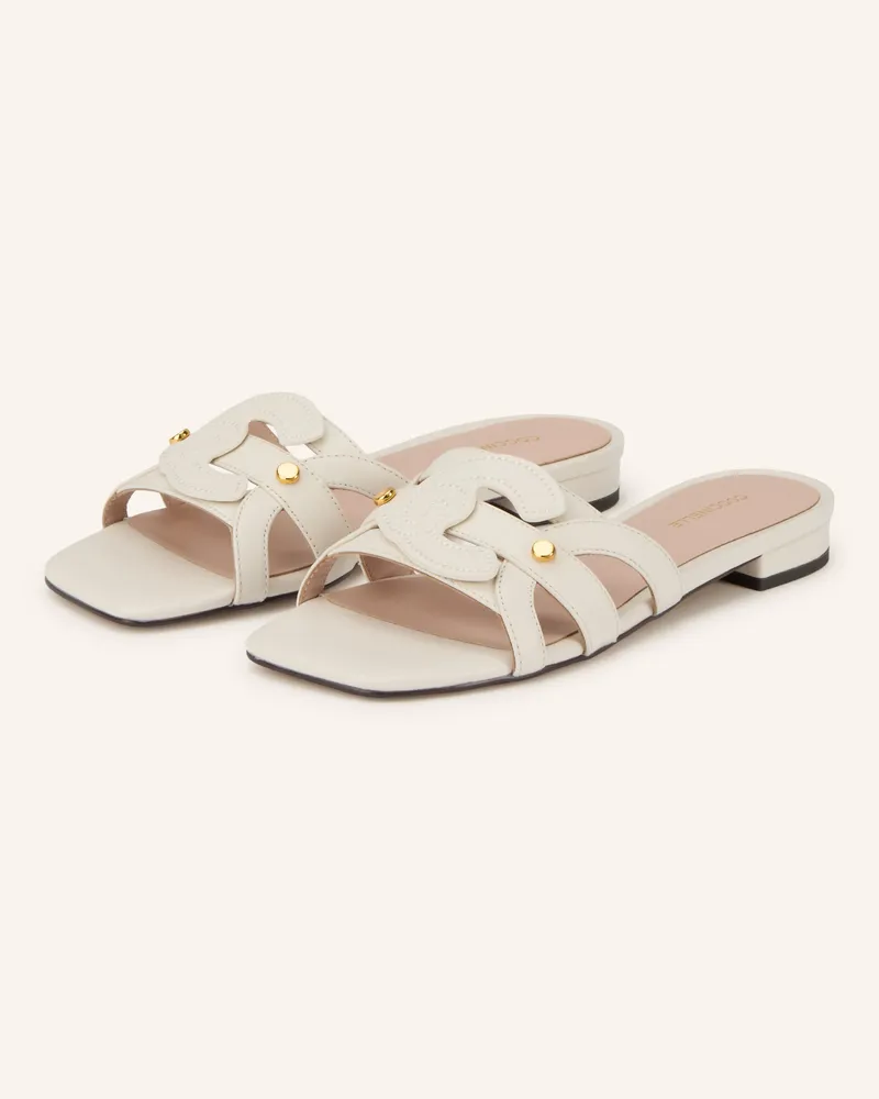 Coccinelle Mules Creme